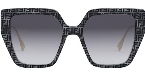 fendi 47mm butterfly sunglasses|oversized fendi sunglasses.